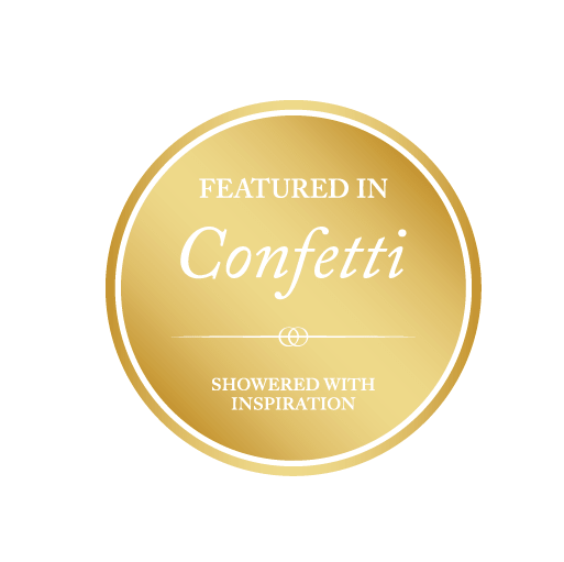 Featured in Confetti Magazine - Megan Maundrell photography