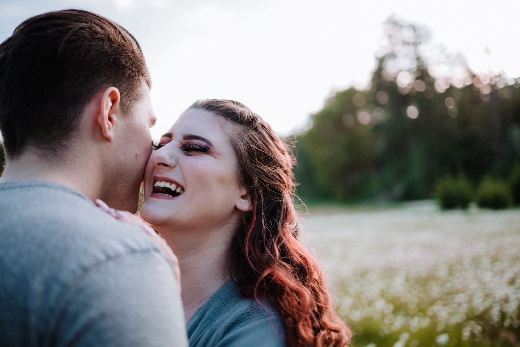 Vancouver Island engagement session - cute couple