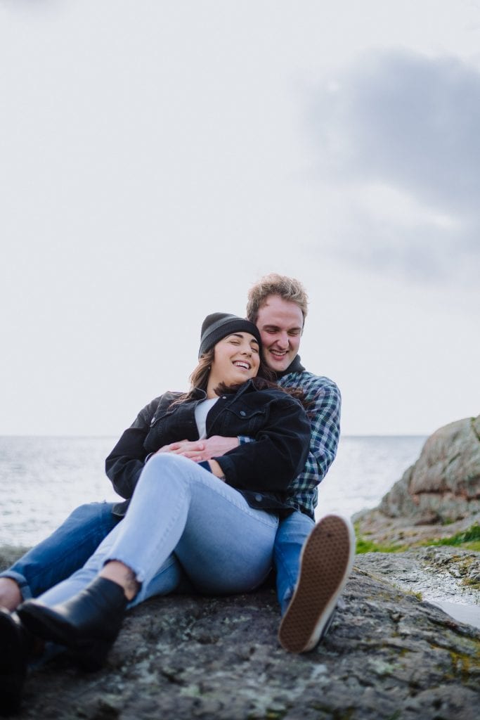 Oceanside couples session - Victoria BC - Megan Maundrell photography