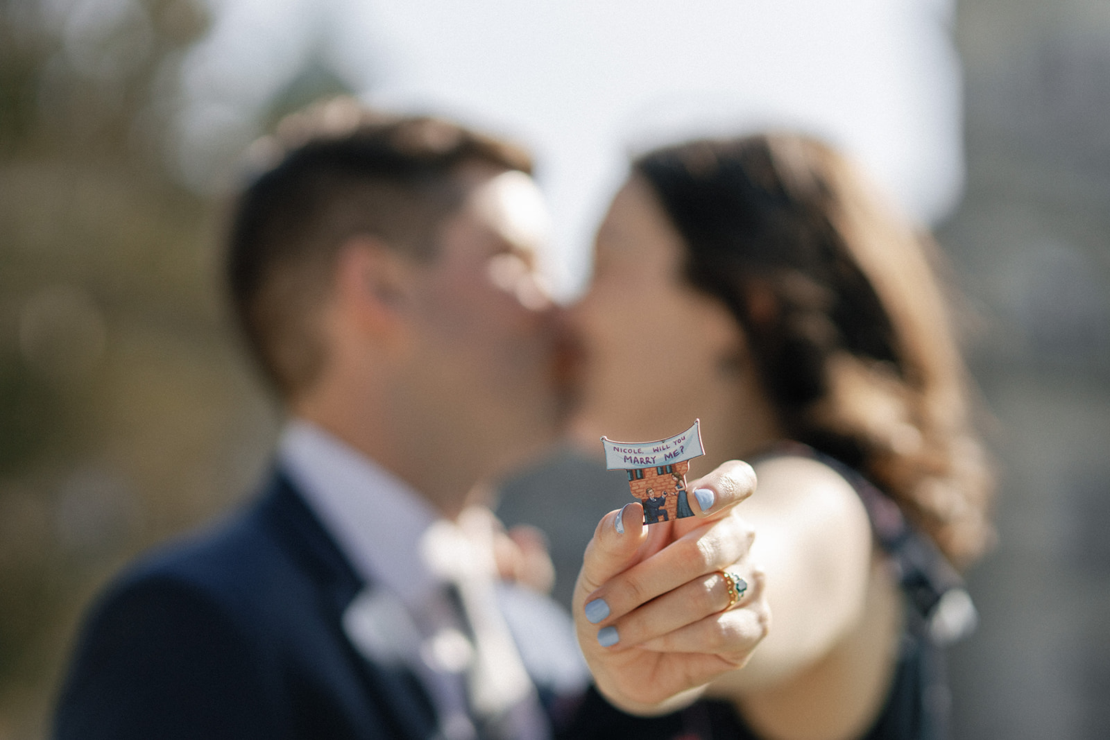 The puzzle piece that says it all for this Victoria bc Proposal